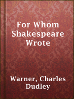 For_Whom_Shakespeare_Wrote
